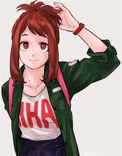 21 Ochako Uraraka Casual Hallyhalleli