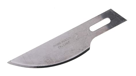 1242 Swann Morton Carbon Steel Curved Scalpel Blade No2 50 Per