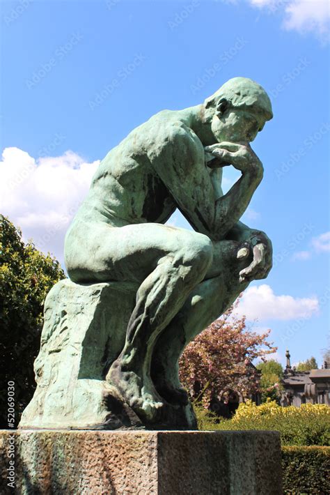 Le Penseur De Rodin Laeken Belgique Stock Photo Adobe Stock