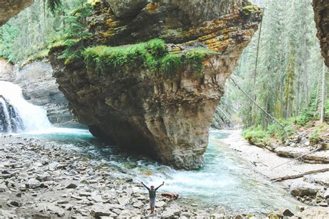 Exploring Johnston Canyons Hidden Cave Banff National Park The