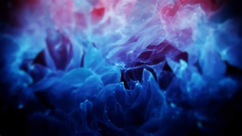 Abstract Pink Texture Blue Hd Wallpaper