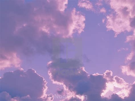 Purple Clouds Aesthetic Wallpaper Desktop