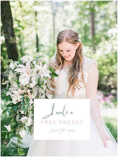 Meet our new light and airy #lightroompresets collection created for wedding photographers link in bio. I made a free light and airy preset for you! — Jordan Brittley