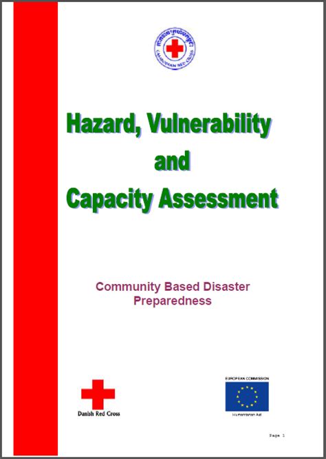 Hazard Vulnerability And Capacity Assessment For Community Based