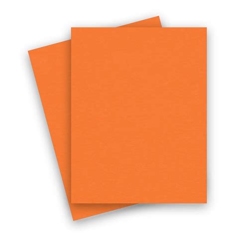 Basics Orange 85x11 Letter Paper 28t Lightweight Multi Use 50 Pk