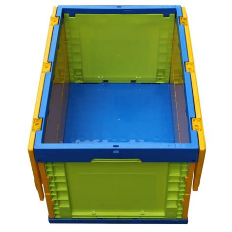 All Purpose Utility Foldable And Stackable Crates For Indoors And Out