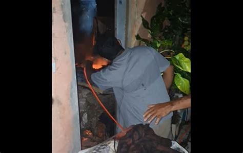 vÍdeo explosão causada por vazamento de gás deixa mulher ferida e destrói casa no taquari em