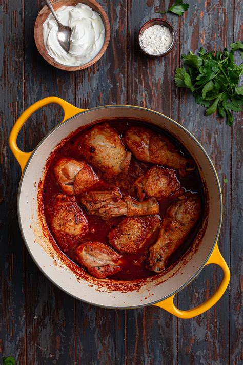 Chicken Paprikash Recipe Paprika Chicken Olivia S Cuisine