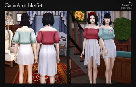 Juliet Set At Qvoix Escaping Reality Sims 4 Updates