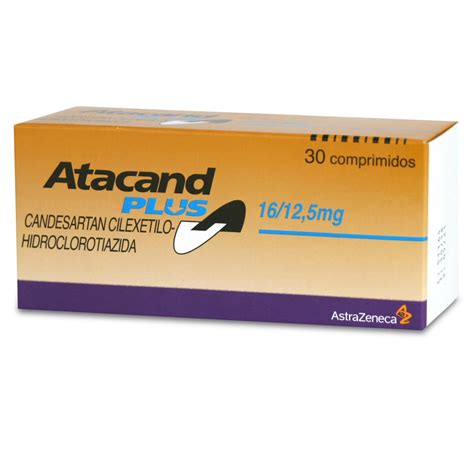 Candesartan selectively blocks at ii receptors (at subtype). Atacand Plus 16 / 12.5 mg 30 comprimidos