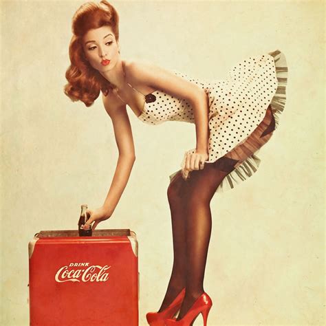 Coca Cola Pin Up Girl Ipad Wallpapers Free Download