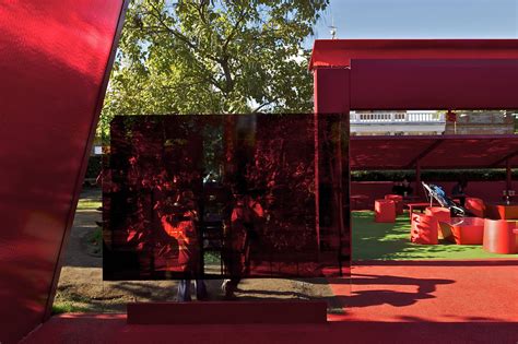 Serpentine Gallery Le Pavillon Du Soleil Rouge — Ateliers Jean Nouvel