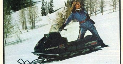 Classic Snowmobiles Of The Past 1972 Evinrude Norseman Snowmobile