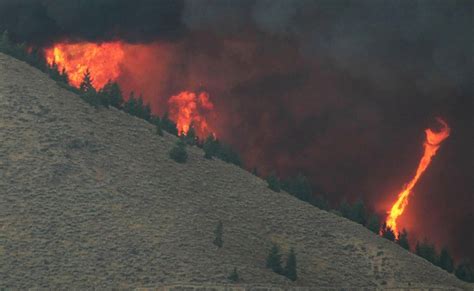 Frightening Firenadoes Whipped Up By Calif Blazes