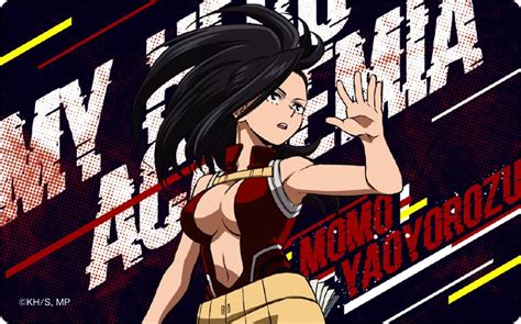 My Hero Academia Card Sticker Momo Yaoyorozu Anime 5th Season Ver