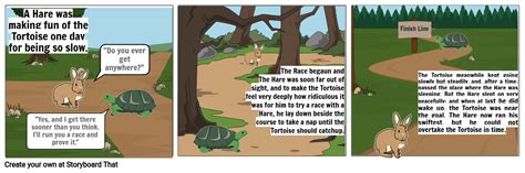 The Hare And The Tortoise Storyboard By Ec948c08