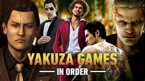 Slideshow The Yakuza Games In Chronological Order