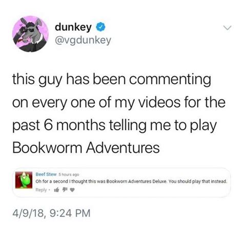 Bookworm Adventures Videogamedunkey Know Your Meme