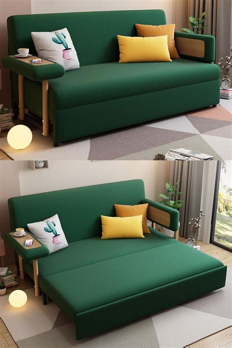 Green Small Sofa Bed Bedroom Small Apartment Ideas Living Room Sofa