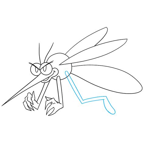 How To Draw A Mosquito Really Easy Drawing Tutorial