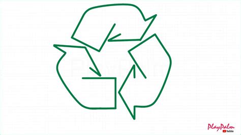 How To Draw Reduce Reuse Recycle Symbol Alter Playground
