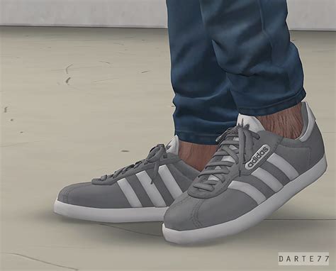 Adidas Gazelle Darte77 Custom Content For Ts4 Sims 4 Cc Skin Sims