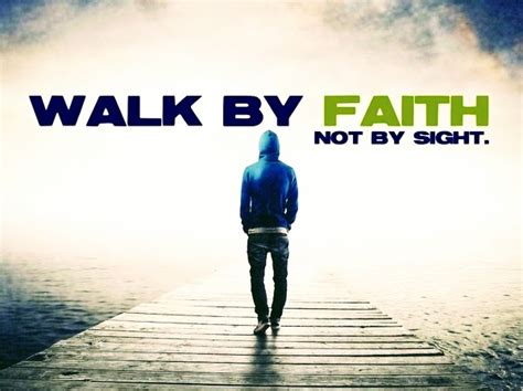 An Encouraging Word Walking Blindfolded Do You Have Faith Or Merely