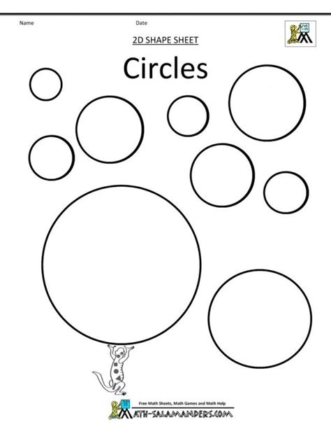 25 Creative Picture Of Circle Coloring Page