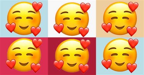 What The 🥰 Smiling Face With 3 Hearts Emoji Means Texting