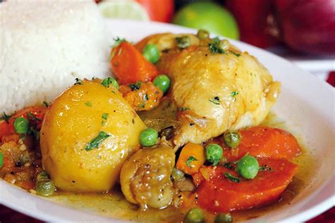 Estofado de pollo - El Men