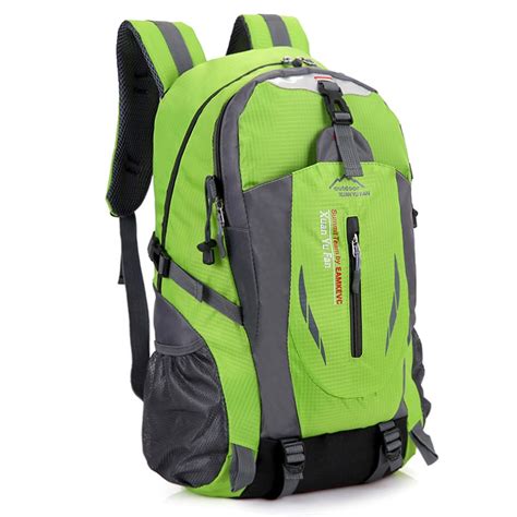 40l Waterproof Durable Outdoor Climbing Backpack Womenandmen Hiking Athletic Sport Travel Backpack