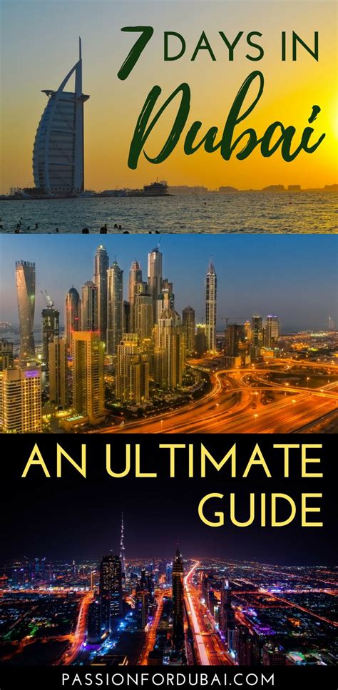 The Ultimate Itinerary To 7 Days In Dubai Passion For Dubai Dubai