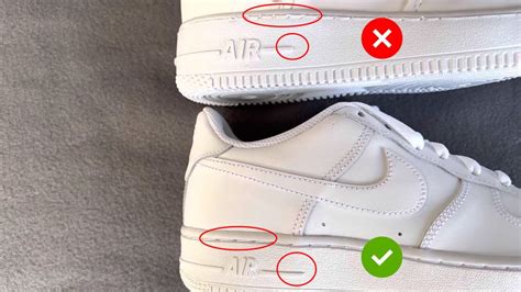 Comment détecter des fausses Nike Air Force