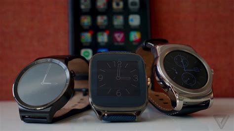 Android Wear Smartwatches Come To The Iphone The Verge