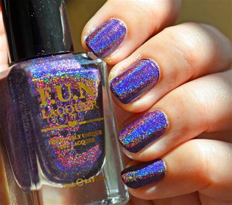 Nails Context Fun Lacquer Nail Polish Evening Gown Holographic