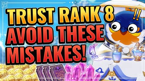 You can't implement housing system seamlessly unless you make it limited, but making it limited does more damage than making it. DON'T RUSH Trust Rank 8! (AVOID THESE MISTAKES!) Genshin ...