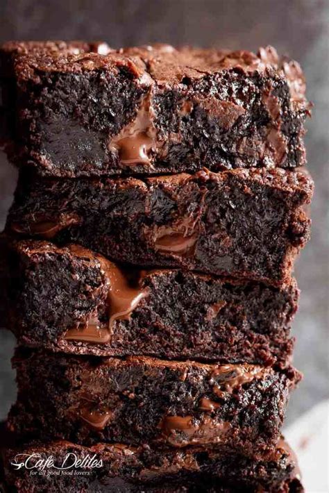 Best Fudgiest Brownies Recipe Fudgy Cocoa Brownies Best Brownie