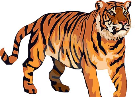 Tigger Were Clipart Png Image Download Siberian Tiger Clip Art
