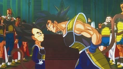 Bardock Meets Vegeta For The First Time Youtube