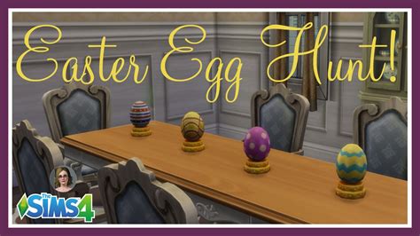 Sims 4 Update Easter Egg Hunt Youtube