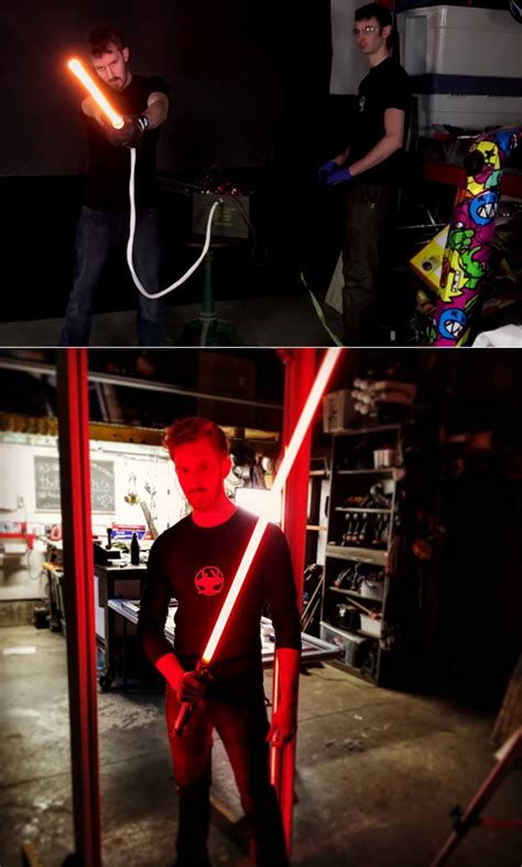 2500 Degree Lightsaber And 5 More Real Star Wars Lightsabers Made By