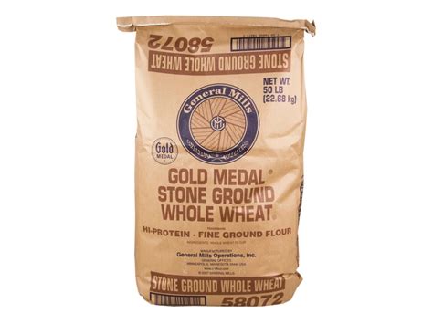 Gm Stone Ground Whole Wheat Flour 50lb The Grain Mill Co Op Of Wake