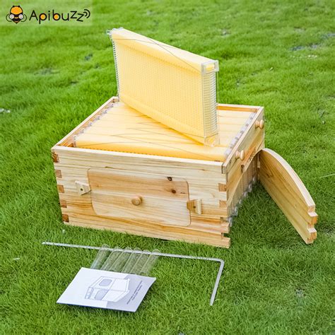 Honey Bee Flow Hive Box Apiculture Equipment Beekeeping Tool Supply Beehive
