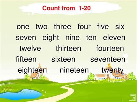 One Two Three Four Five Six Seven Eight Nine Ten Eleven Ppt Download
