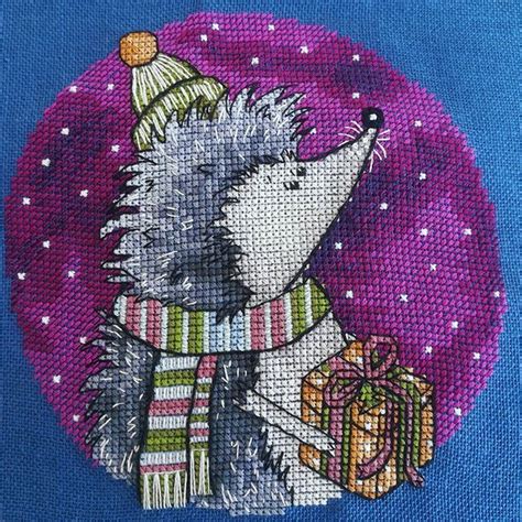 This vintage pattern from a book that was first published in 1916, for example, was originally intended for newborn clothing as a lovely embroidered detail for plainer garments. Cross Stitch Pattern, Cozy Hedgehog, Christmas Tree ...