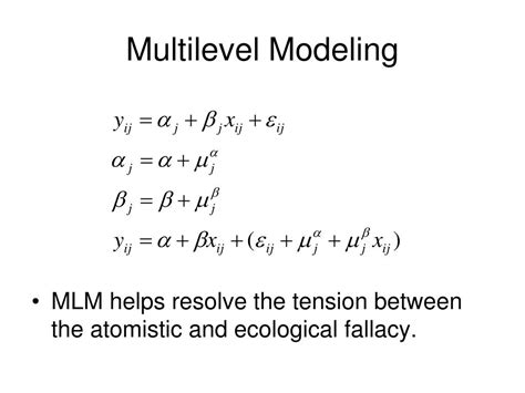 Ppt Multilevel Modeling In Health Research Powerpoint Presentation