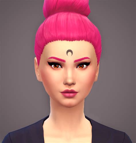 My Sims 4 Blog Sailor Moon Crescent Facepaint By