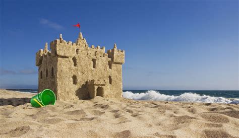 Playa castillos Vacaciones en la playa cómo hacer castillos de arena