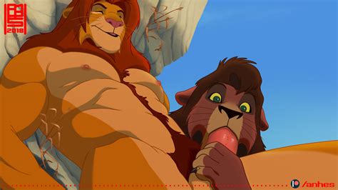 Rule 34 Anhes Balls Disney Gay Happy Trail Kovu Lion