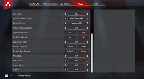 Best Apex Legends Settings How To Get The Best Performance Pc Gamer